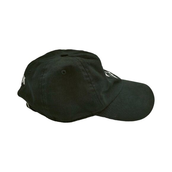 PINK Victoria’s Secret Adjustable Baseball Cap Black Always Down Strap Back - Picture 3 of 7